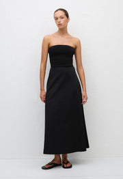 A-Line Skirt - Black - Matteau